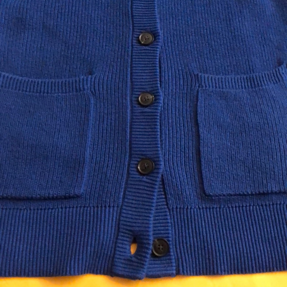 CALVIN KLEIN JEANS long cardigan w/two pockets - Picture 6 of 8